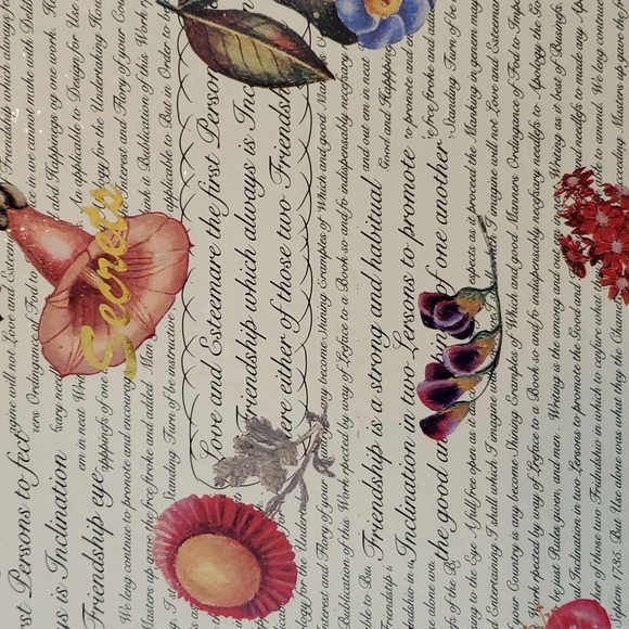 NWOT "Secrets" Journal, lined paper - Picture 6 of 6